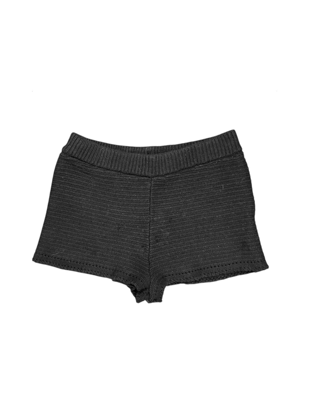 Cat & Jack | Girls Black Knit Sweater Shorts Size Medium (8)